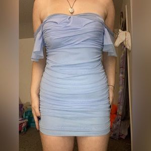 LIGHT BLUE DRESS
